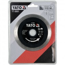 Disc diamantat continuu 115 mm ceramica Yato..